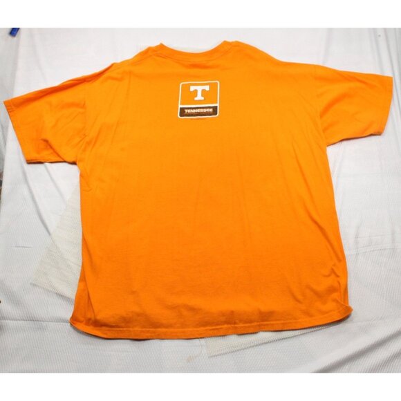 Tennessee Volunteers Spell Out Orange T-Shirt XL By Red Oak 100% Cotton For Men - Picture 2 of 9